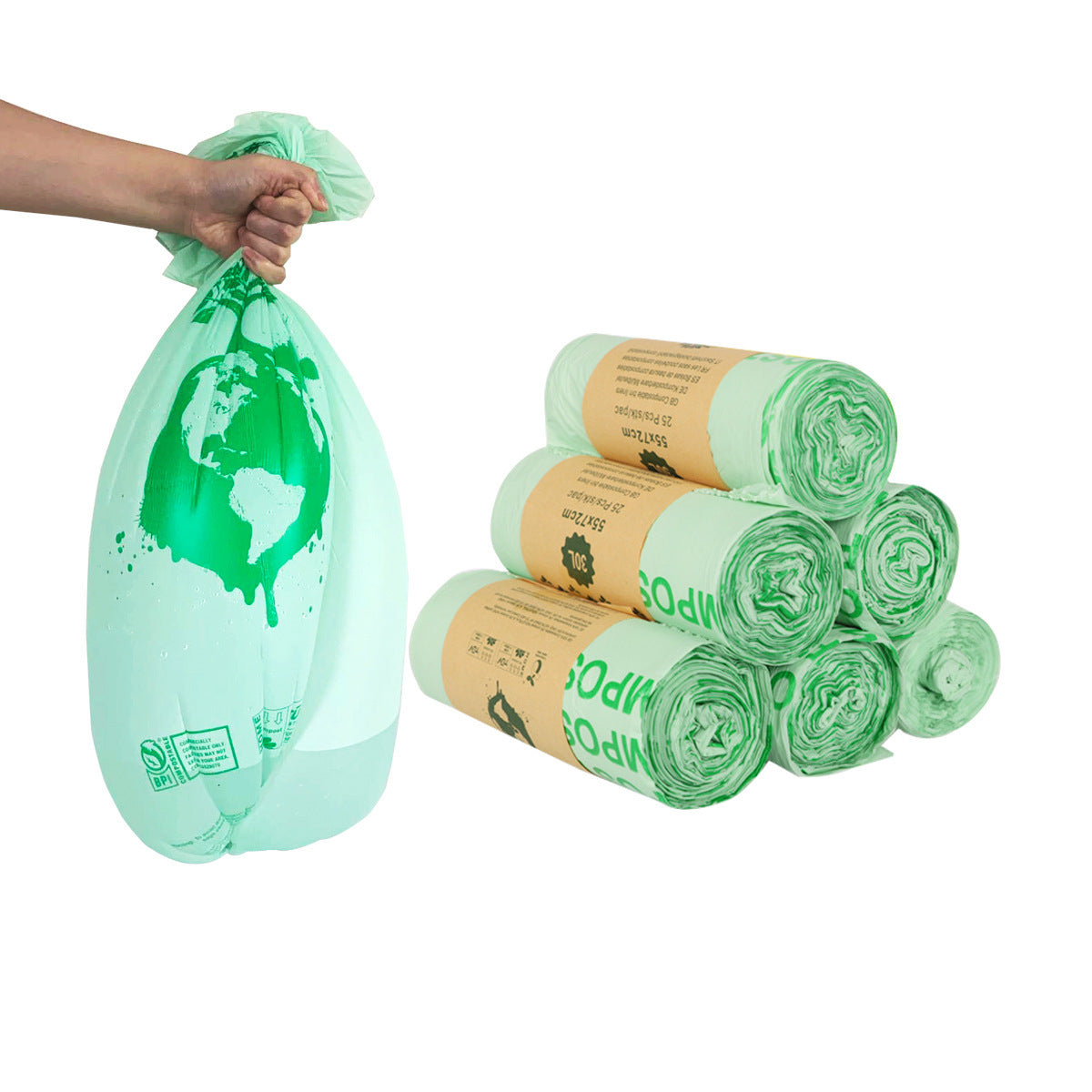 Biodegradable Corn Starch Garbage Bags – Kind to Earth