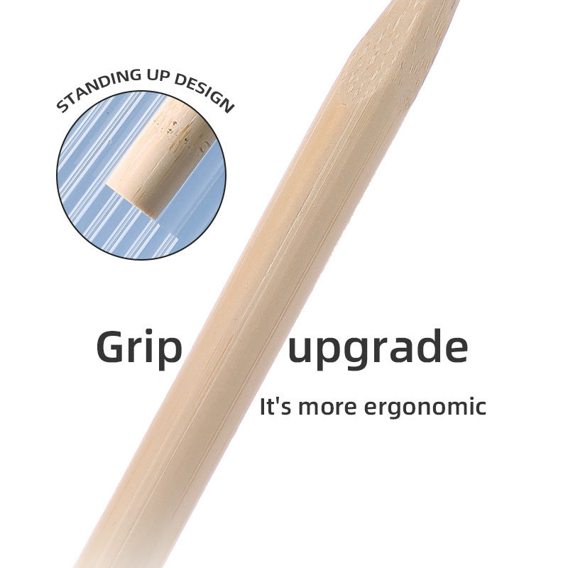 Bamboo Toothbrush 4-Pack - Gentle on You & the Earth