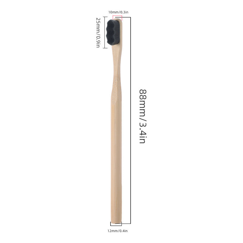 Bamboo Toothbrush 4-Pack - Gentle on You & the Earth